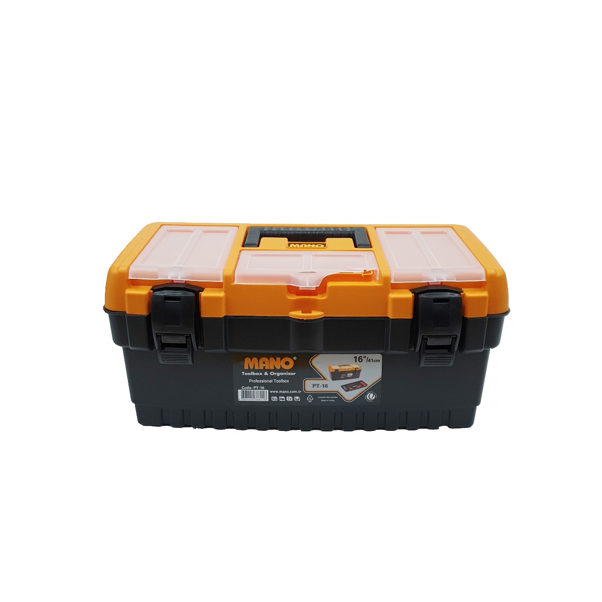 BOITE A OUTILS VIDE EN PVC PROFESSIONNEL PT16