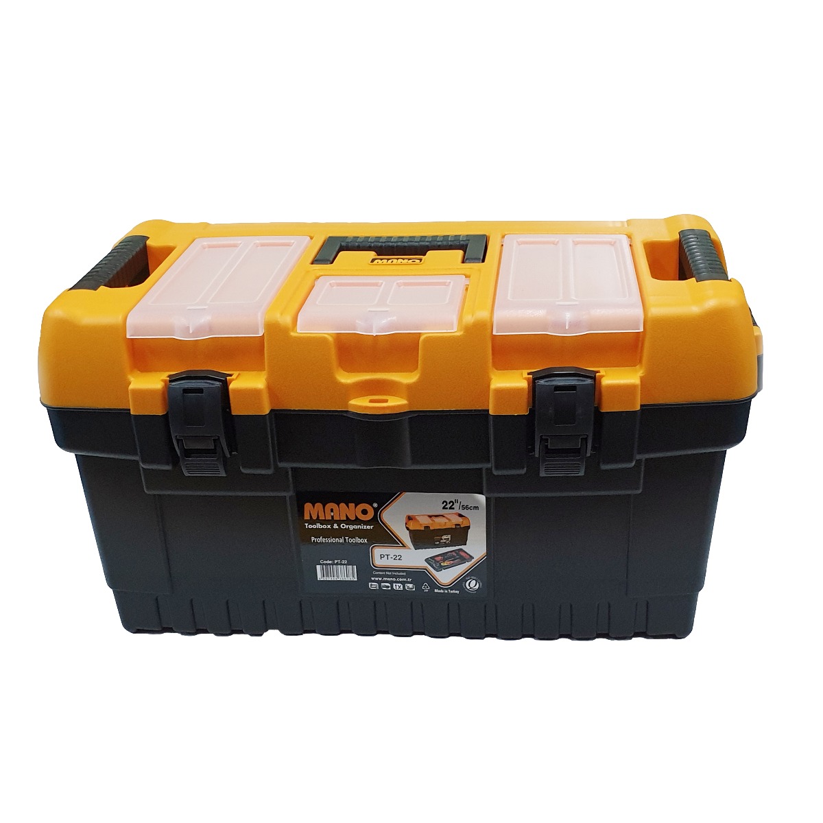 BOITE A OUTILS VIDE EN PVC PROFESSIONNEL PT-22