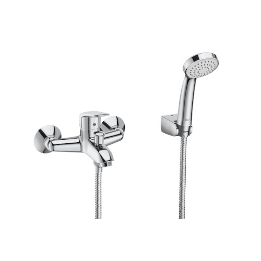 MITIGEUR BAIN DOUCHE AVEC ACCESSOIRES CORAL