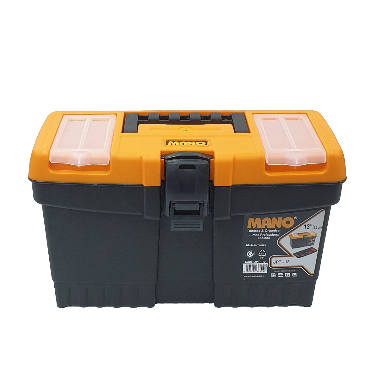 BOITE A OUTILS VIDE EN PVC PROFESSIONNEL JPT-13