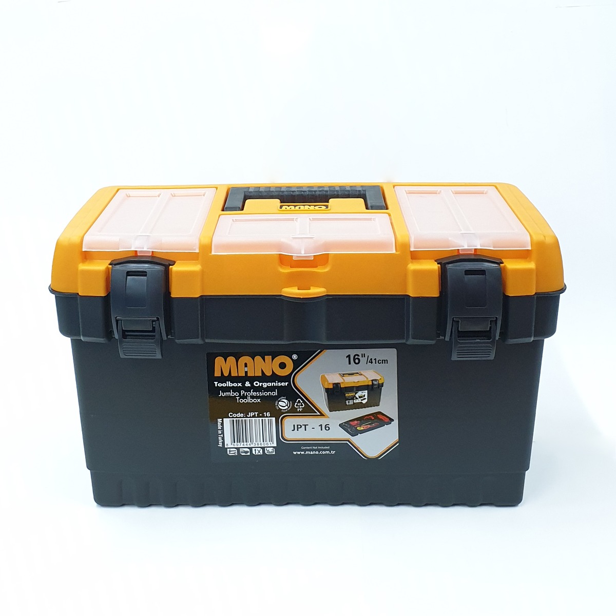 BOITE A OUTILS VIDE EN PVC PROFESSIONNEL JPT-16
