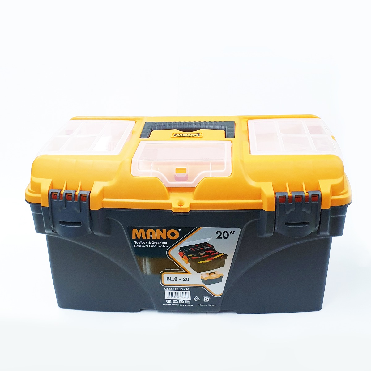 BOITE A OUTILS VIDE EN PVC PROFESSIONNEL BL O-20