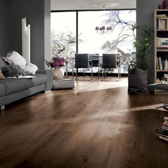 PARQUET 8MM ADVANCED AC4 CAT32 MILLENIUM CHENE MARRON