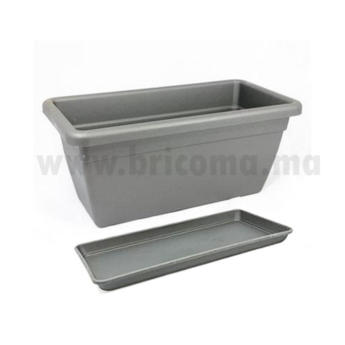 JARDINIÈRE  AKEA +SOUCOUPE