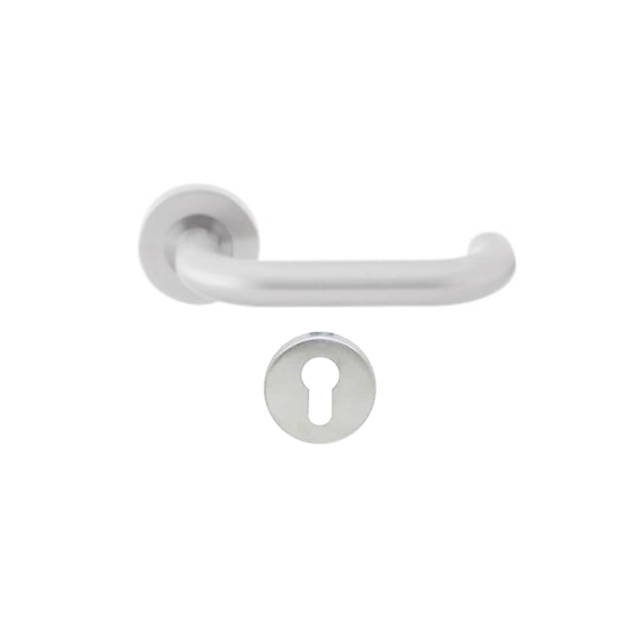 PAIRE DE BEQUILLE DORMA CYL INOX 304 -  TH120CYL