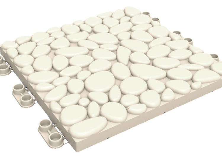 PACK 9 DALLES CLICKFLOOR PIEDRA 30X30CM