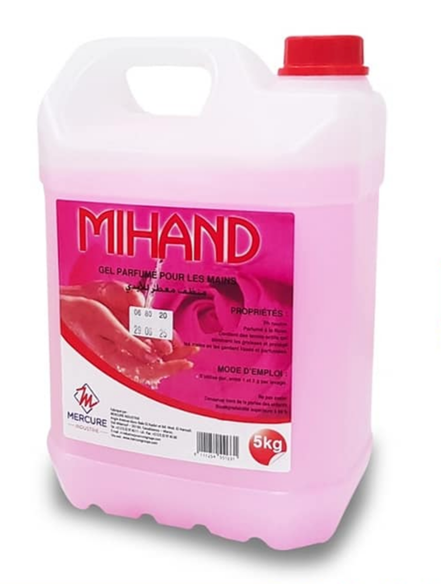 GEL PARFUMÉ POUR MAINS 5KG
