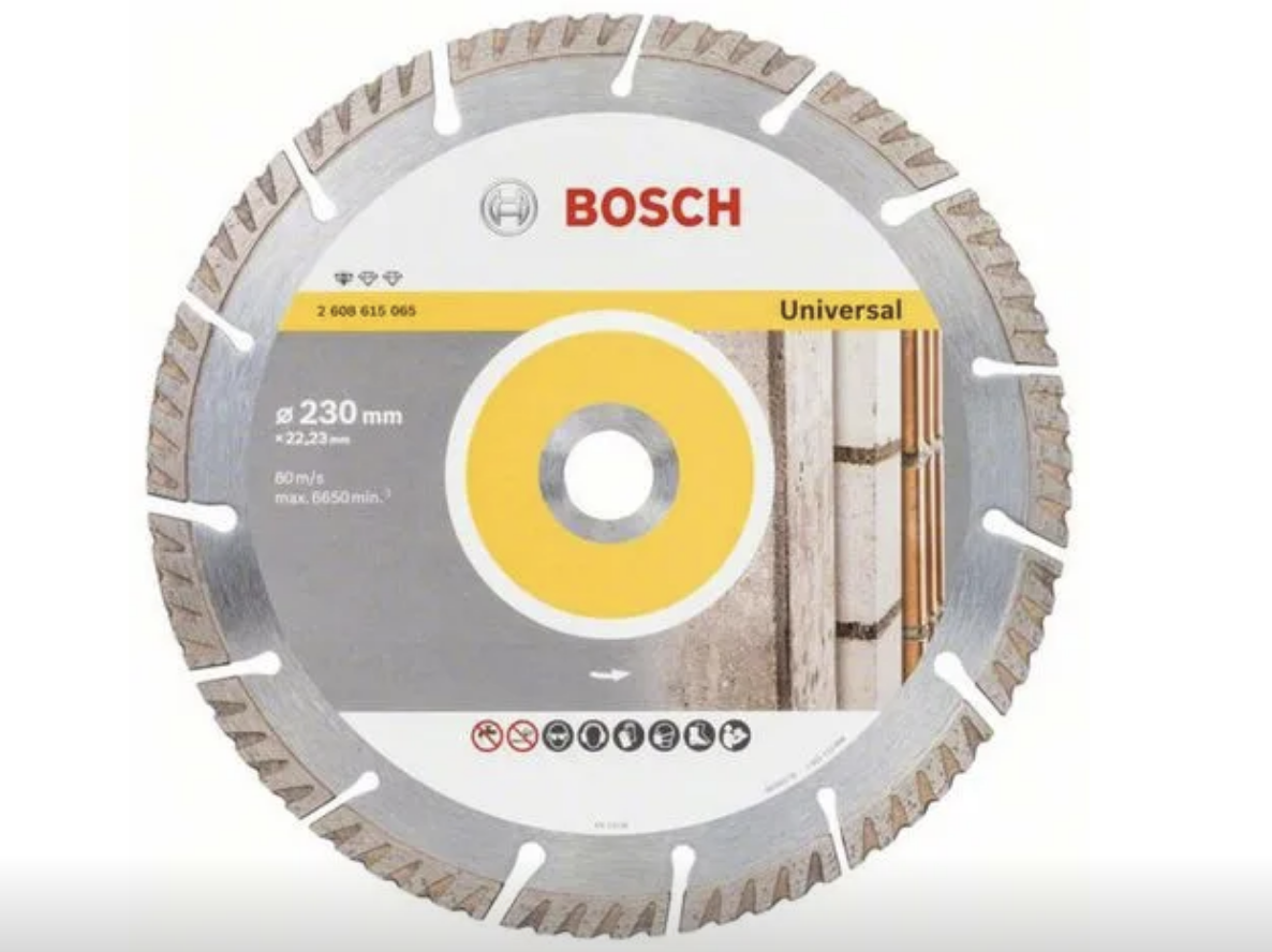 DISQUE À TRONÇONNER DIAMANTÉ STANDARD FOR UNIVERSAL - 230 X 22.23 X 2.3 X 10 MM