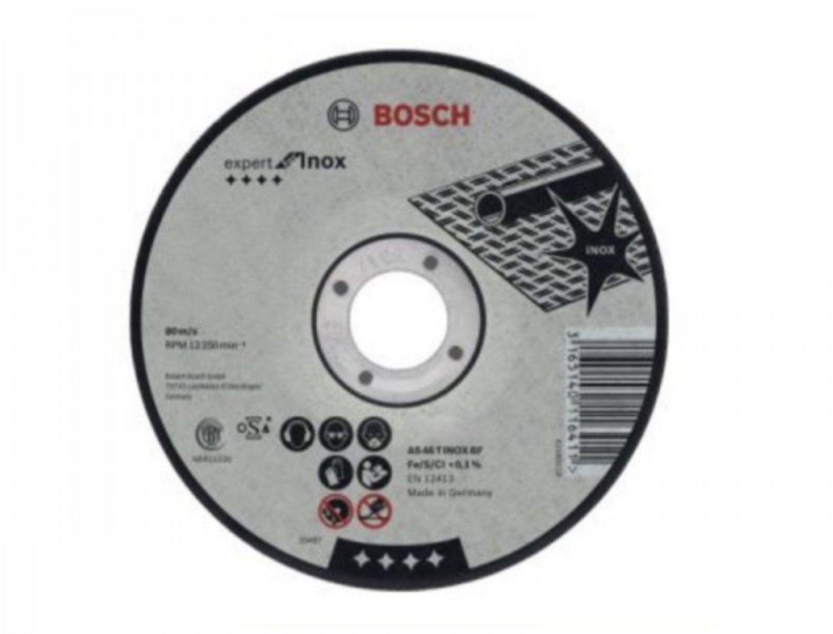 DISQUE À TRONÇONNER À MOYEU PLAT EXPERT FOR INOX - RAPIDO - AS 60 T INOX