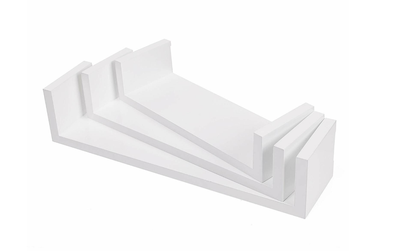 ETAGERES MURALES 3 PIECES  300/400/500X140X100MM