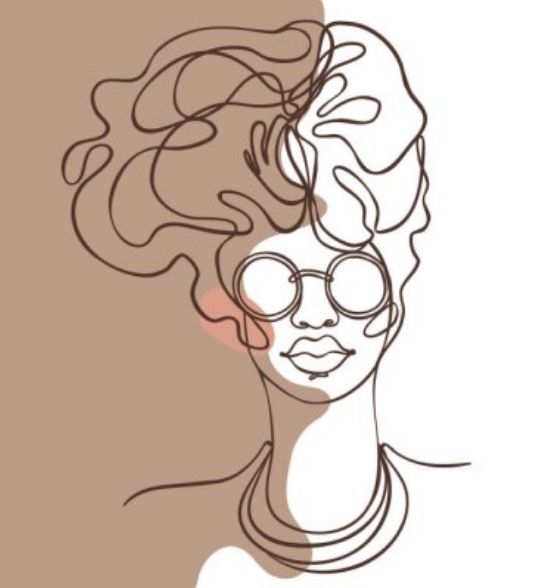 POSTER MOTIF FEMME AFRICAINE