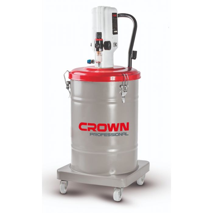 POMPE A GRAISSE PNEU CAP 30L-1/4'' 0.85L/MIN 6-8 BAR CROWN REF CT38098