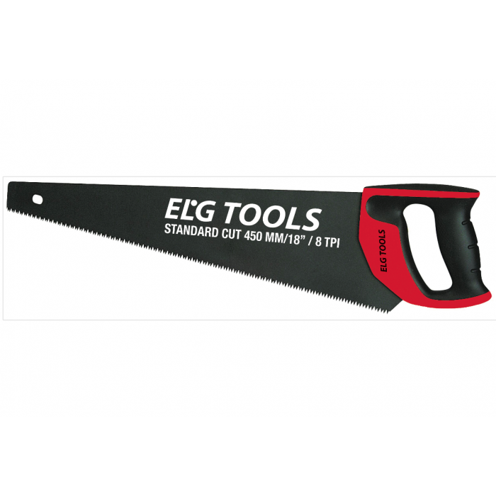 SCIE EGOINE COUPE BOIS MANCH BI-MAT PAS 8.0TPI LG550MM ELGTOOLS