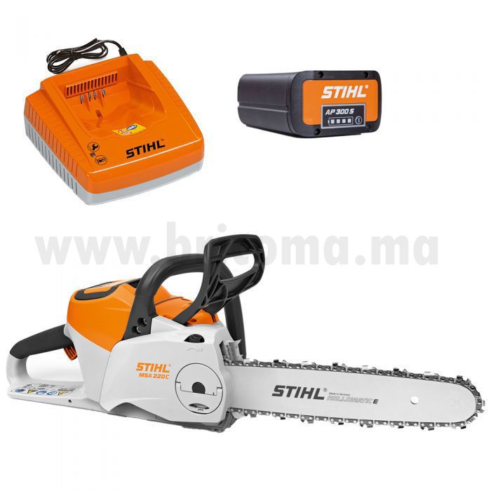 Quels sont les avantages de la tronçonneuse sur batterie STIHL MSA 70? 