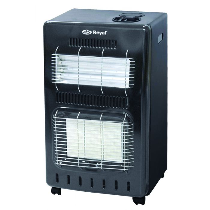 CHAUFFAGE MOBILE 2 EN 1 A GAZ ET ELECTRIQUE 1200W