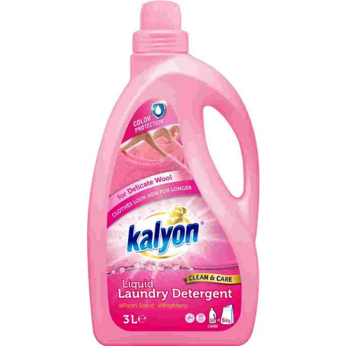 DETERGENT LIQUIDE MATIC KALYON 3 L REF OB ROSE