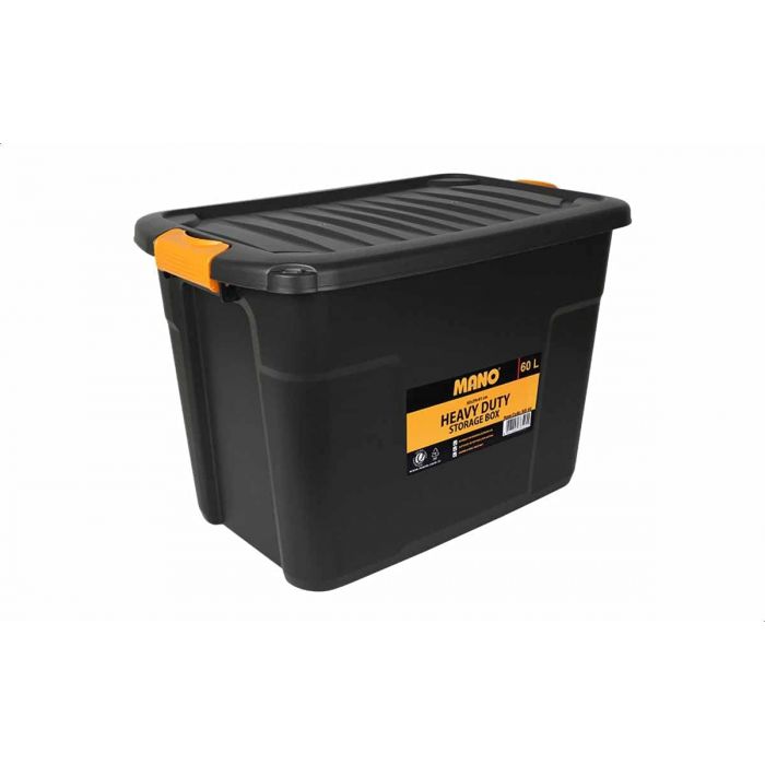 Boite de rangement en plastique 60 litres (lot de 4) (60 litres)