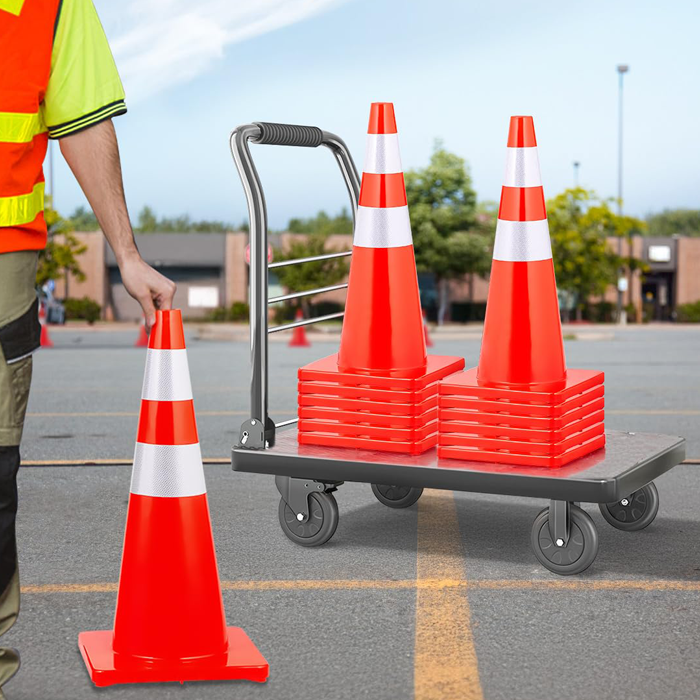 CONE DE SIGNALISATION PVC - TC-90R