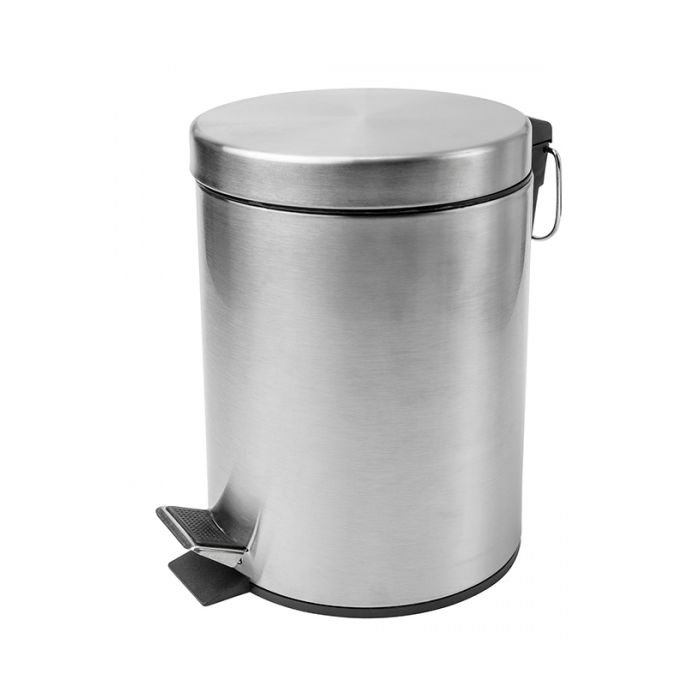 POUBELLE 3L A PEDALE INOX