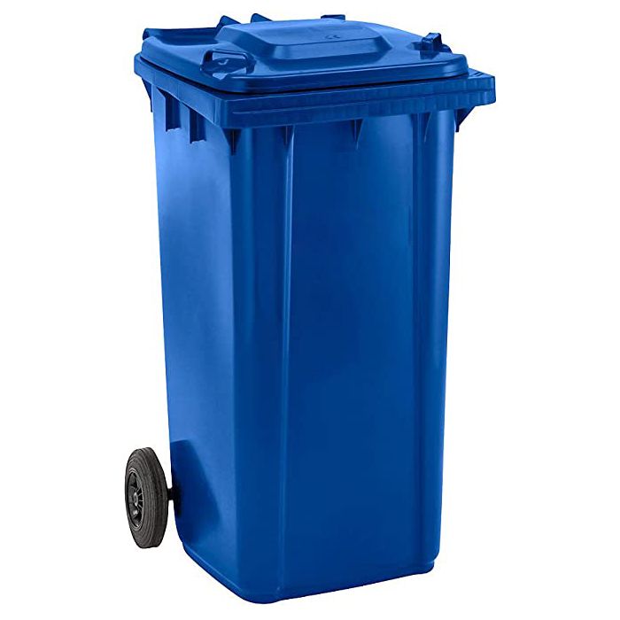 POUBELLE A DECHETS DE 240 LITRES BLEUE