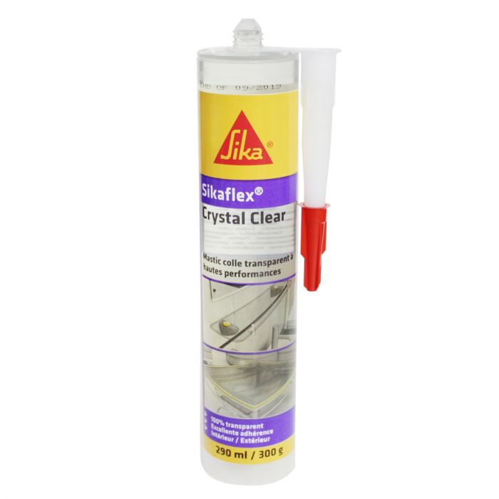 SIKAFLEX-112 CRYSTAL CLEAR MASTIC-COLLE TRANSPARENT 290 ML