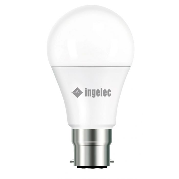 Ampoule LED B22 OPALE éclairage blanc chaud 6W 806 lumens Ø6cm