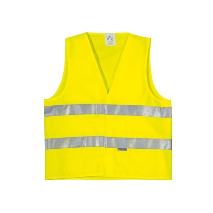 GILET JAUNE AVEC BANDE FLUORESCENTE 3M PROSSA L