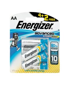 ENERGIZE Recharge batteries ENERGIZER AA 4+2 -X91 MAXPLUS