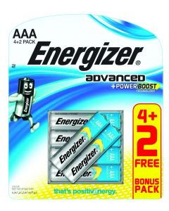 ENERGIZE ENERGIZER AAA 4+2 -X92 MAXPLUS refill batteries