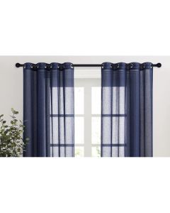 Support Tringle Rideaux Sans Percage,Support Mural Réglable pour Tringle à  Rideau Fixations Barre à Rideaux Accessoire Argent Noir en Métal Maison  Chambre Bureau 4 PCS