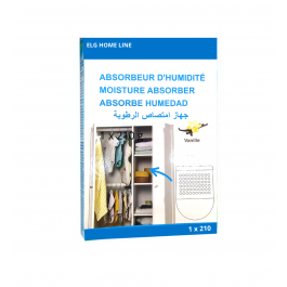 Absorbeur D'humidité Pour Armoire Et Placard - Boîte Compacte, Inodore, Jusqu'à 500 Ml D'absorption