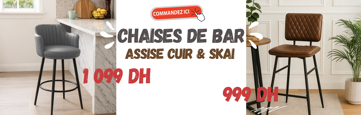 Chaises de bar